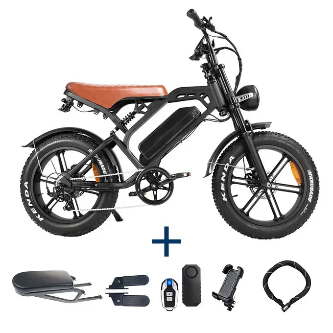 V20Pro 9.0 500 WATT + Achterzitje + Voetsteuntjes + Alarm